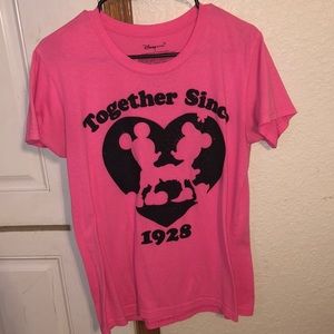 Mickey & Minnie Mouse Disney Valentine’s Day Top